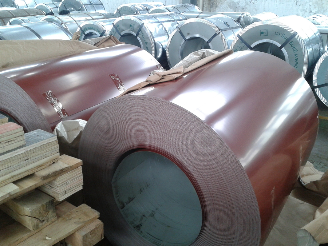 White Grey Sea Blue Pre Painted Galvalume Steel Coil Sgcc For Building Materials