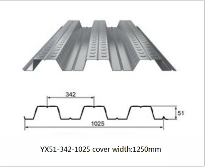 Galvanized Metal Floor Decking Sheets, How Much Does A Sheet Of Corrugated Metal Weight
